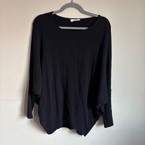 Jolie Black Long Sleeve Women's Top